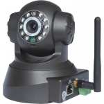 Wireless Pan Tilt IR 15M IP Camera with E-mail Alert and Mobile Browsing